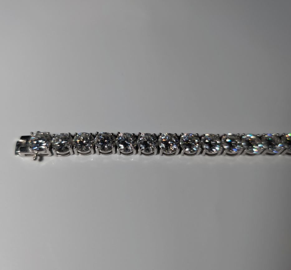 Moissanite Tennis Bracelet