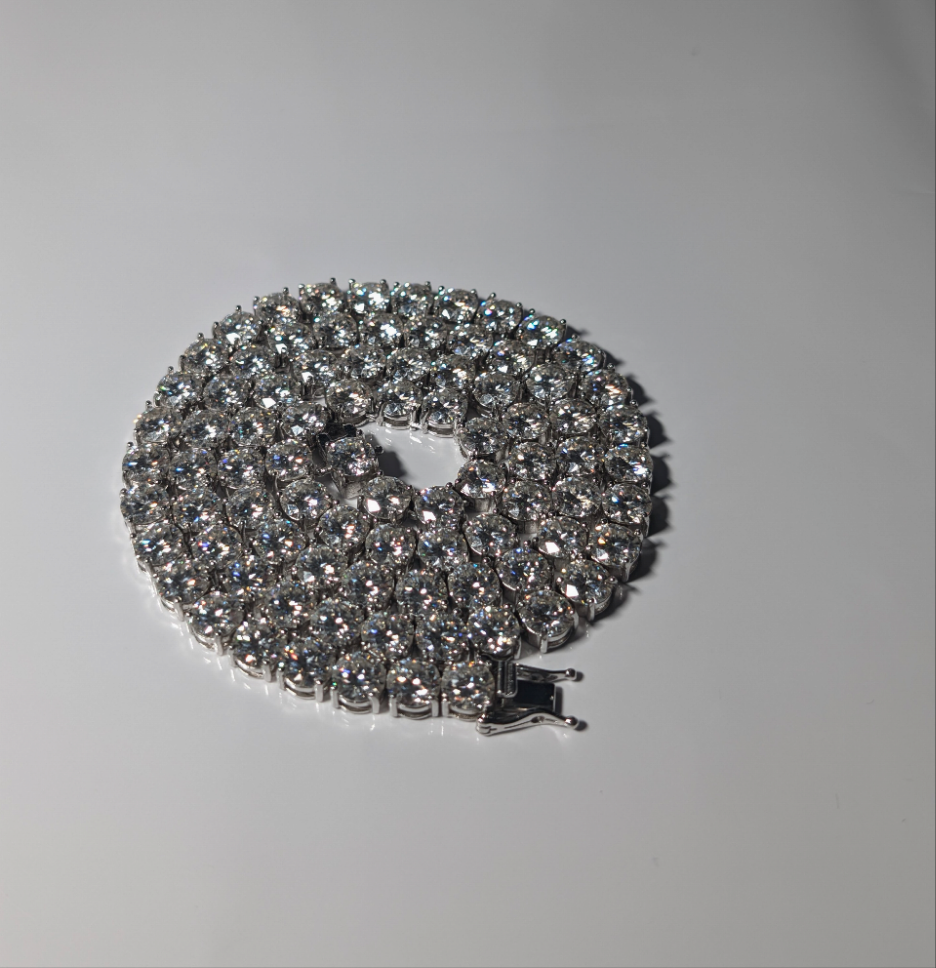 Moissanite Tennis Chain