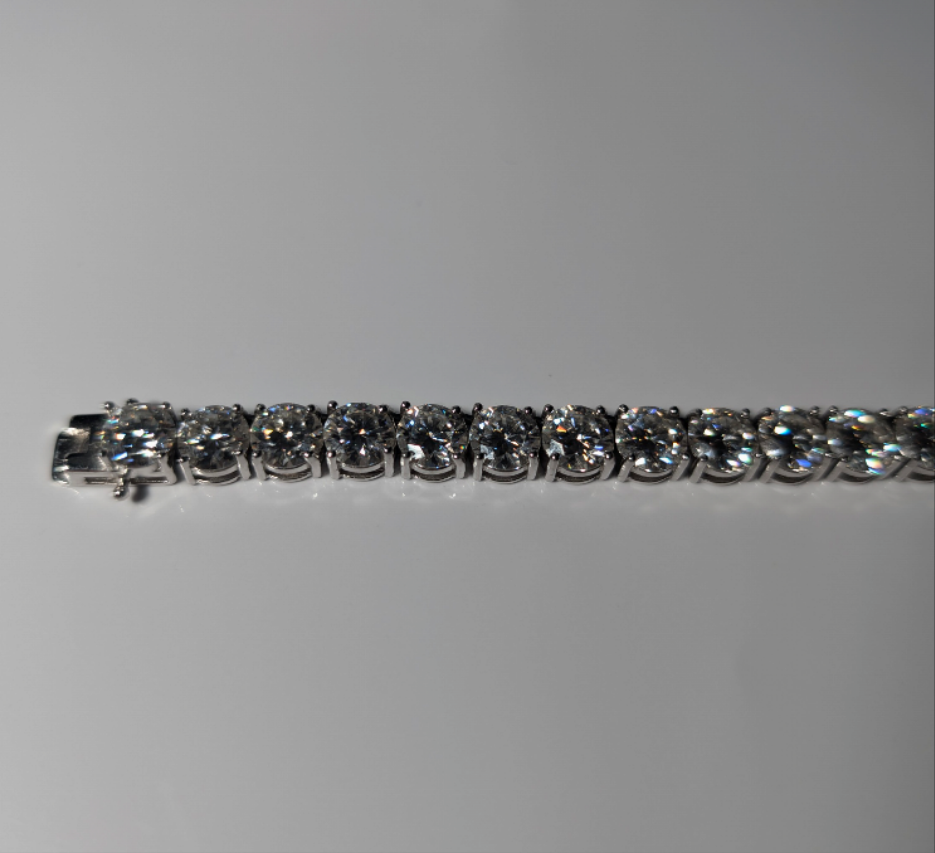 Moissanite Tennis Chain