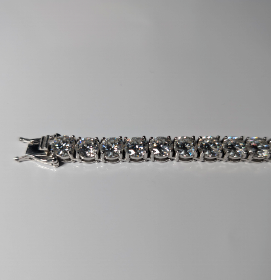 Moissanite Tennis Chain