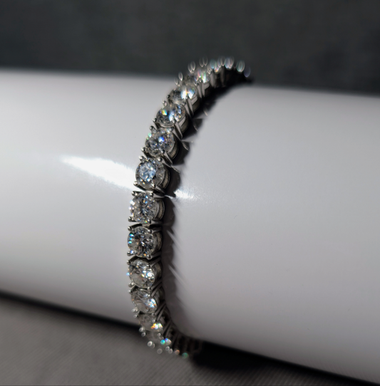 Moissanite Tennis Bracelet