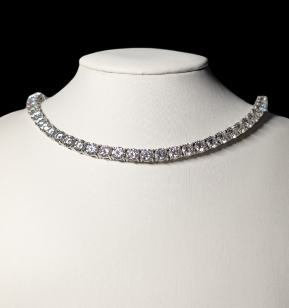 Moissanite Tennis Chain
