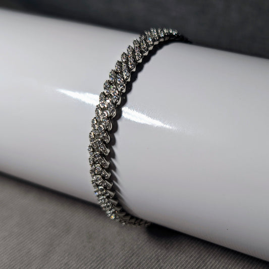 Moissanite Cuban Bracelet