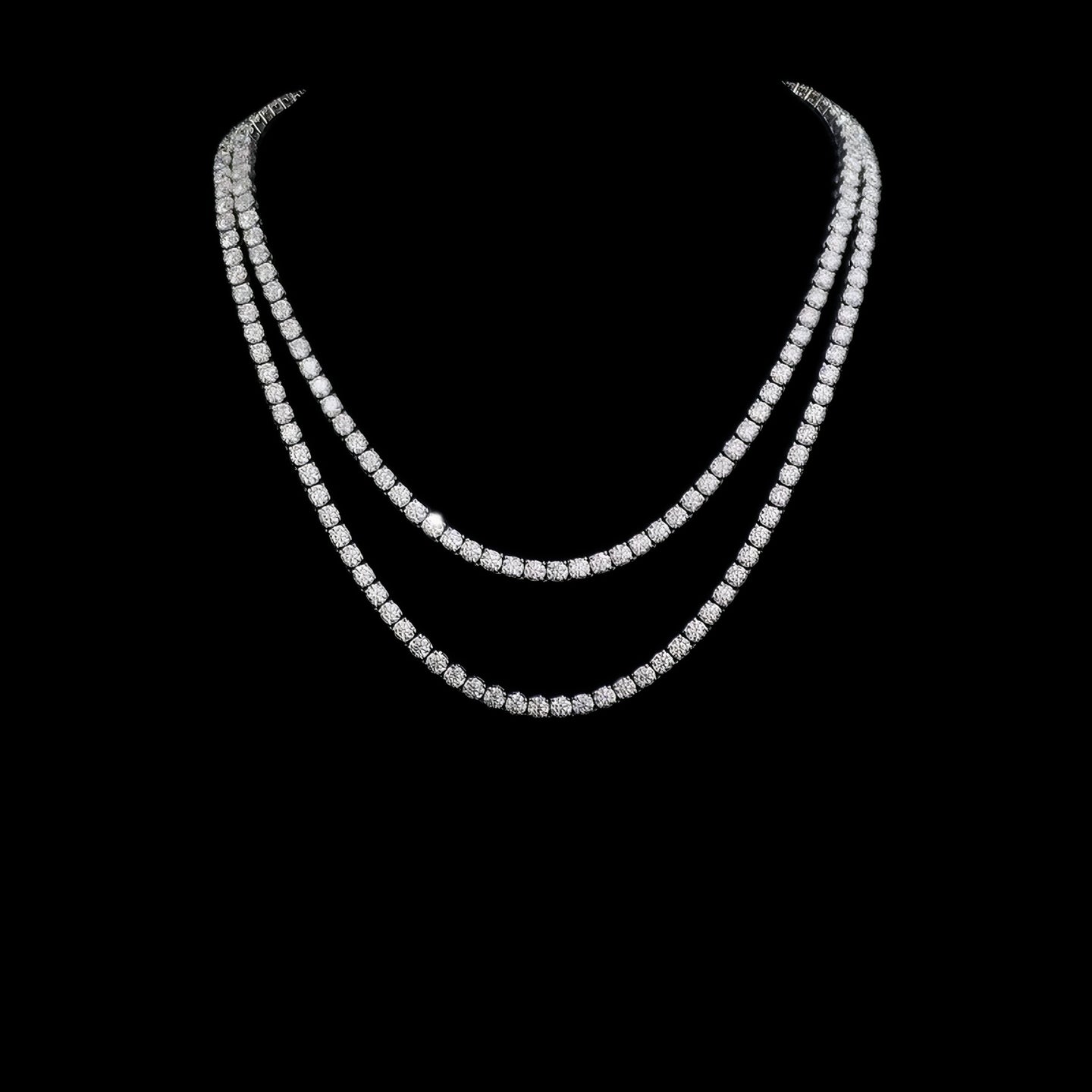 Moissanite Tennis Chain