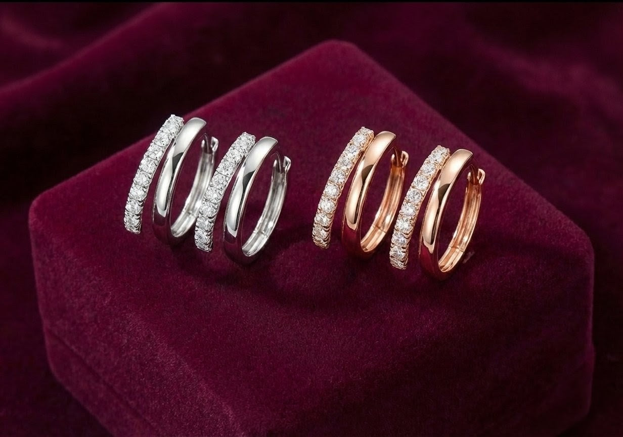 Double Hoop Earrings